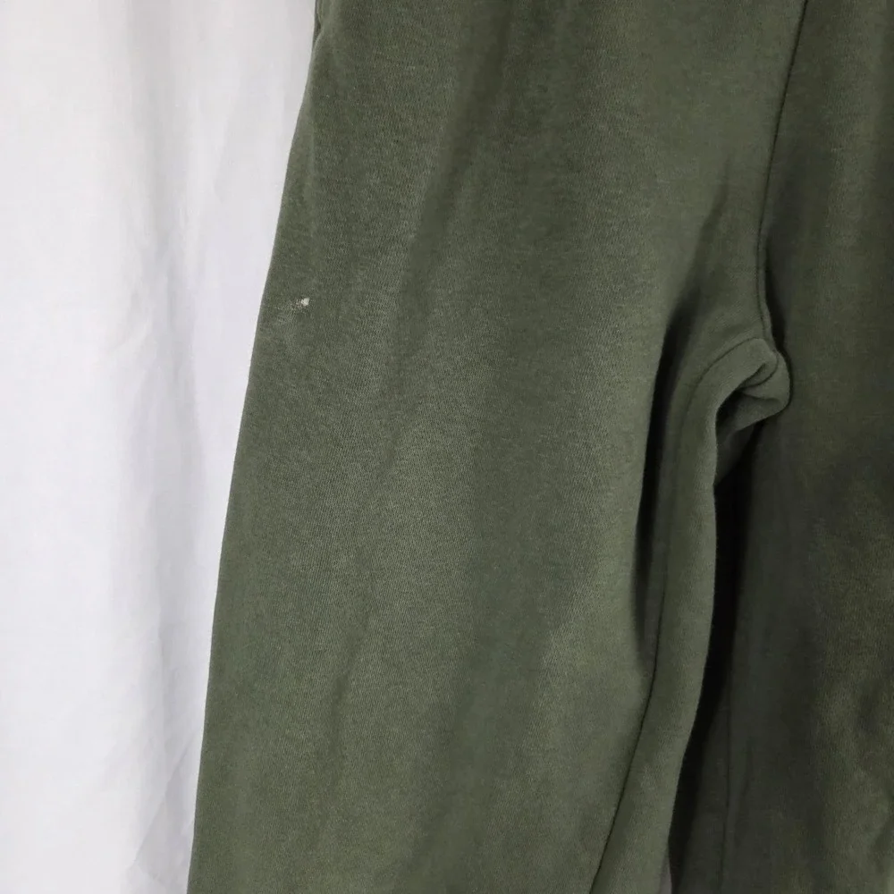 Gap Kids Boys Size XL Fleece Joggers Green Embroidered Logo